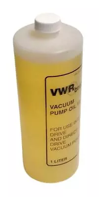 VMR Brand 54996-061 Vacuum Pump Oil 19 For Belt / Direct Drive Vacuum Pumps 1 L • $18.99