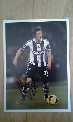 Billy Jones WBA West Brom Hand Signed 7x5 Bordered Photo Autograph • £3.49