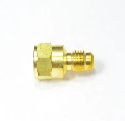 1/4 Sae 45 Male Flare Mfl To 1/4 Npt Female Pipe Adapter Propane Natural Gas RV • $6.90