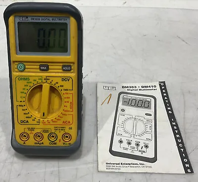 Uei  Dm383b Digital Multimeter U3s • $100