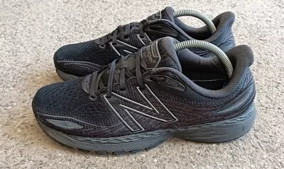 New Balance Fresh Foam X 860 V12 Running Training Shoes BLACK Mens US 9 2E WIDE • $39.95