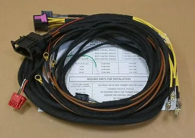 Vw Volkswagen Passat B8 3c Towbar Hitch Trailerahk Harness Cable Kit W/ Manual • $99