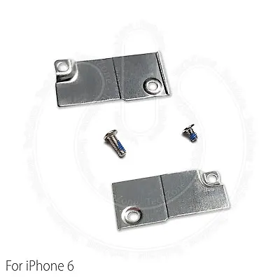 IPhone 6 4.7  Battery Power Connector Metal Bracket Shield Cover Plate & Screws • £1.99