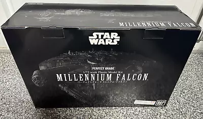 BANDAI STAR WARS MILLENNIUM FALCON Perfect Grade - IMMACULATE UNBUILT • $400