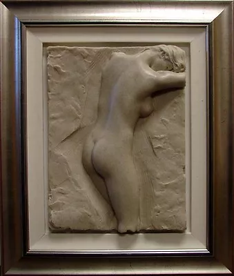 Bill Mack Torso Study Natural Sand Alto Relief Wall Sculpture Art Nude Figure • $10000