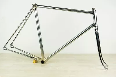 GALMOZZI (?) VINTAGE FRAME 55 57 STEEL TRACK BIKE CAMPAGNOLO 700c OLD PISTA ITA • $1349.99