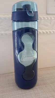 Coleman Sport BPA Free Plastic Water Bottle 24oz  Blue Plastic Pre-owned • $12.59