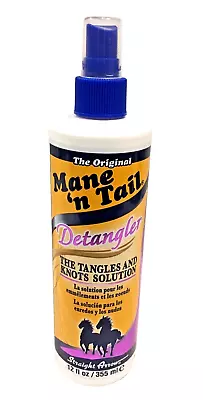 Mane N Tail Original Moisturizing Detangler Hair Spray Solution 12 Oz Pack • $16.99