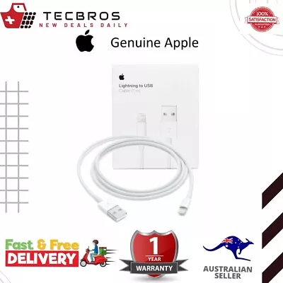 GENUINE Original Apple Fast Charger Lightning USB A Cable For IPhone 15 14 13 12 • $15.99