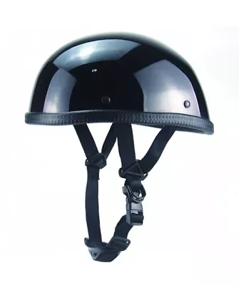 Lightest Motorcycle DOT Beanie Helmet Half Helmet Cap Skid Scooter Chopper USA • $29.98