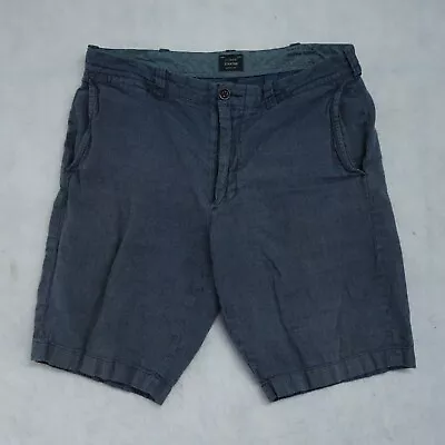 J.Crew Stanton Chino Shorts Men's 32 Gray Mid Rise Flat Front Cotton Regular Fit • $13.85