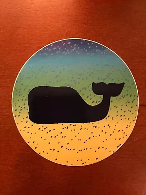 New Authentic Vineyard Vines Dot Circle Whale Sticker Hydroflask Yeti Car Decal • $2.54