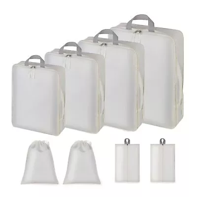 Compression Packing Cubes For Travel 8Pcs Travel Essentials Packing Cubes Fo... • $19.31