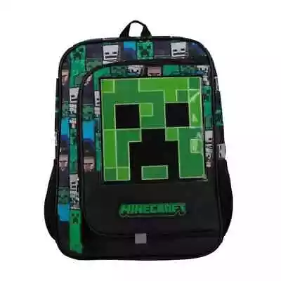Minecraft Kids 16  Backpack With Adjustable Shoulder Straps New - Ships Fast • $19.99