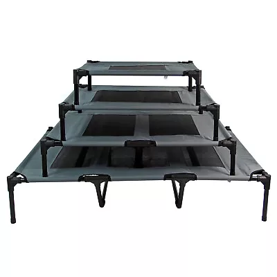 £22.99 • Buy Elevated Dog Bed Pet Cat Mesh Raised Camping Cot Indoor Outdoor Easipet 4 Sizes