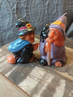 Vintage Halloween Candles Witches  • $12.95