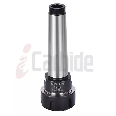 New M12 Mt3 Er25 Collet Chuck Tool Holder Milling Tool • $39.99