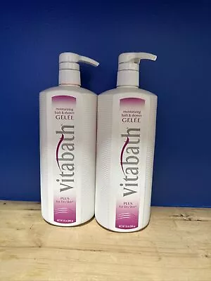 Vitabath Original Plus For Dry Skin Moisturizing Bath & Shower Gelee - 32 Fl Oz • $59.99