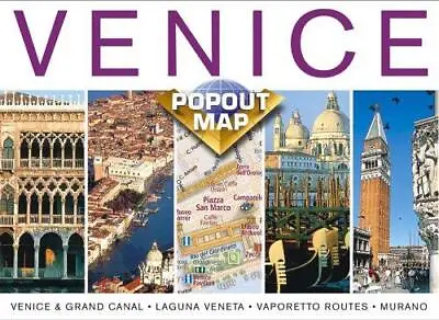 £5.29 • Buy Venice (Europe Popout Maps), Compass Maps, Good Condition, ISBN 1841392626