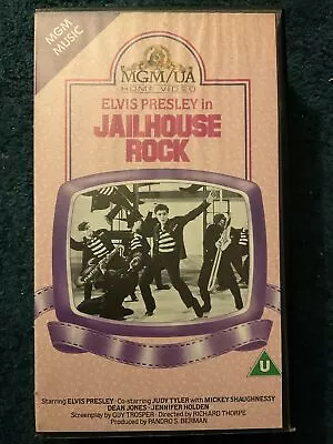 ELVIS - Jailhouse Rock VHS Tape MGM Music ELVIS Presley • £5