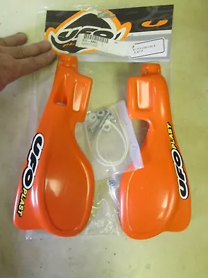 Ufo Replacement Hand Guard Set - Ktm Orange Sx125 Sx250 Sx380 Sx520 01-06 • $24.95