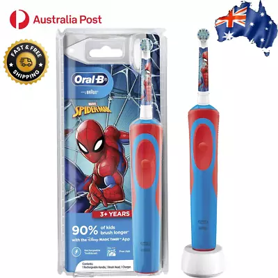 Oral-B Stages Power Kids Spiderman Electric Toothbrush 3+ Plus Years • $34.95