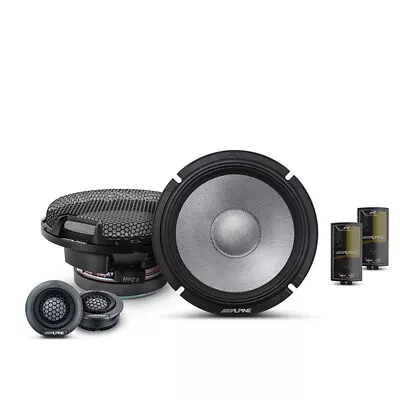 Alpine R2-S65C Type R Series High Res Next Gen 6-1/2 Inch 2 Way Component Spe... • $405