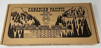Marx Toy Train Canadian Pacific 4 Passenger Cars Set 5192 New W/Box • $175