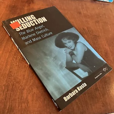 Signed Willing Seduction By Kosta Marlene Dietrich Book • $100