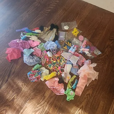 Vintage Barbie And Clone Doll Clothing Lot Of 38 Pieces 1980’s To 2000’s • $19.99