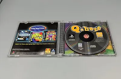 Nice! Qbert Complete With Case & Manual! Q*bert PS1 PlayStation 1 Game • $13.95