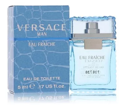 Versace Man By Versace Mini Eau Fraiche .17 Oz For Male • $22.99