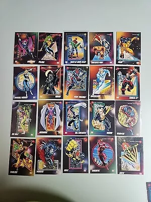 92 Marvel Impel Cards Lot Of 39 No Dups • $14