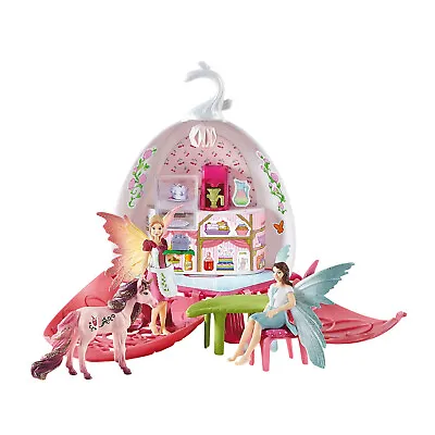 NEW 2021 Schleich 42526 BAYALA Fairy Blossom Cafe Play Set Fairy FAIRIES Toys • £26.99