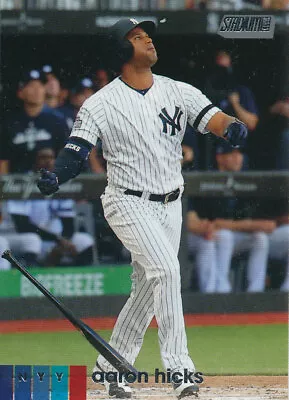 Aaron Hicks 2020 Topps Stadium Club #66 New York Yankees Baseball Card • $1.58