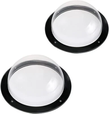$66.89 • Buy Patioer 2 Pack Dog Fence Window Acrylic Dome Clear Dome Pet Window Bubble Window