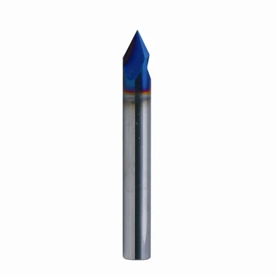 $27.97 • Buy V Bit 60 Degree 3 Flute V Groove Router Bit Nano Coat Solid Carbide With 1/4 Inc