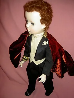 Mme. Alexander 18  Hard Plastic 1953 Male Coronation Procession Member Doll • $959