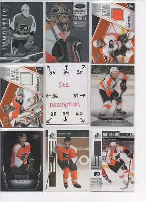 Philadelphia Flyers ** SERIAL #'d Rookies Autos Jerseys ALL CARDS ARE GOOD CARDS • $0.99