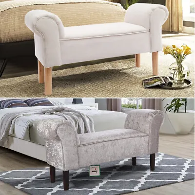 Multi-function Ottoman Bench Stool Bed-end Hallway Stool Bench Side Chair Chaise • £69.95