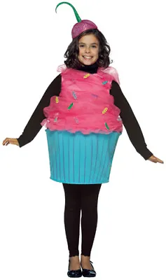 $37.46 • Buy Sweet Eats Kids Medium 7-10 Halloween Cupcake Costume