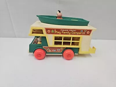 Vintage Fisher Price Little People Play Family Camper 994  • $50