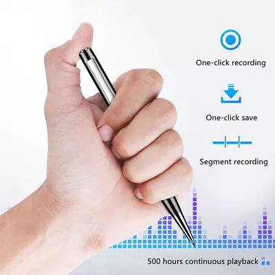 Mini Voice Activated Recorder Pen Digital Audio USB Recording Device Dictaphone • $12.34