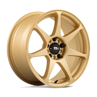 Set Of 4 Motegi MR154 BATTLE Wheels 17X8 5X110 GOLD 30MM • $763.20