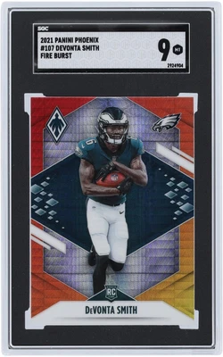 $39.99 • Buy DeVonta Smith Philadelphia Eagles 2021 Panini Phoenix Fire Burst