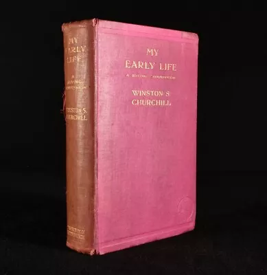 1931 My Early Life Winston Churchill First Edition Illustrated • £2340