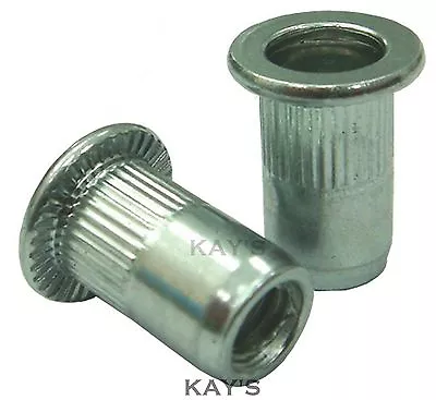 £2.94 • Buy Rivnuts Nutserts Rivet Nuts Steel, Aluminium Or Stainless M3 M4 M5 M6 M8 M10 M12