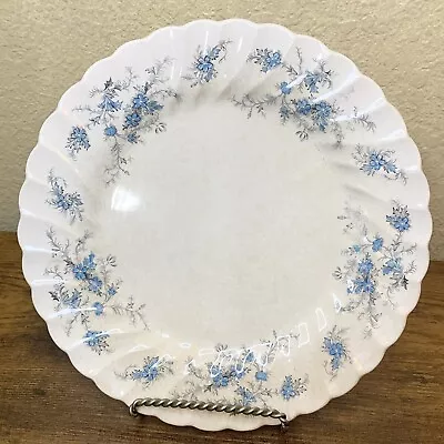 Vintage MYOTT Forget Me Not England 10  Dinner Plate Staffordshire 1 Plate • $20.59