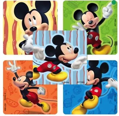 25 Disney Mickey Mouse Favorite Poses  Stickers Party Favors Teacher Supply • $3.65