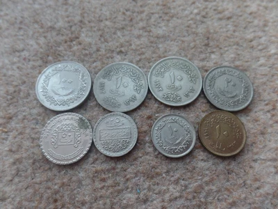 £19.99 • Buy Rare Collection Lot  Libyan   Dirhams  8x Coins  20mm  - 27mm   ,  Good Gift
